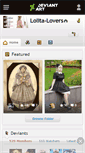 Mobile Screenshot of lolita-lovers.deviantart.com