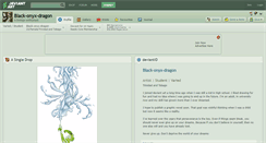 Desktop Screenshot of black-onyx-dragon.deviantart.com