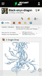 Mobile Screenshot of black-onyx-dragon.deviantart.com