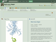 Tablet Screenshot of black-onyx-dragon.deviantart.com