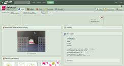 Desktop Screenshot of bellakitty.deviantart.com