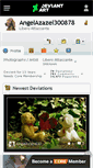 Mobile Screenshot of angelazazel300878.deviantart.com