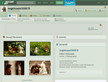 Tablet Screenshot of angelazazel300878.deviantart.com