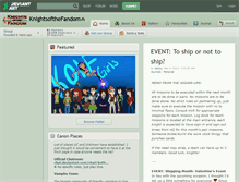 Tablet Screenshot of knightsofthefandom.deviantart.com