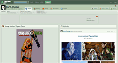 Desktop Screenshot of darth-chaltab.deviantart.com