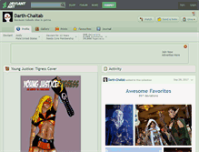 Tablet Screenshot of darth-chaltab.deviantart.com