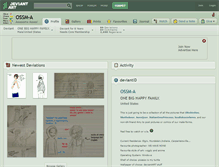 Tablet Screenshot of ossm-a.deviantart.com