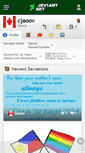 Mobile Screenshot of cjaoov.deviantart.com