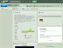 Tablet Screenshot of endless--ocean.deviantart.com