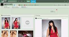 Desktop Screenshot of angeluscomplex.deviantart.com