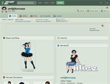 Tablet Screenshot of omfglikewoaaa.deviantart.com