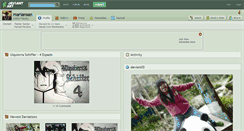 Desktop Screenshot of mariansan.deviantart.com