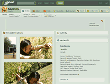 Tablet Screenshot of haulaway.deviantart.com
