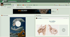 Desktop Screenshot of kuroshideath.deviantart.com