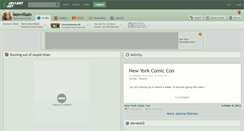 Desktop Screenshot of bonvillain.deviantart.com