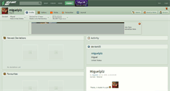 Desktop Screenshot of miguelplz.deviantart.com