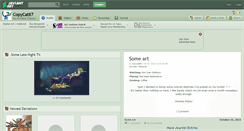 Desktop Screenshot of copycat87.deviantart.com