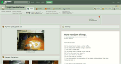 Desktop Screenshot of imgonnaeatamoose.deviantart.com