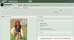 Desktop Screenshot of jackxliz-fans.deviantart.com