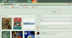 Desktop Screenshot of heartofdorkness.deviantart.com