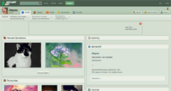 Desktop Screenshot of mayoo.deviantart.com