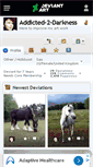 Mobile Screenshot of addicted-2-darkness.deviantart.com