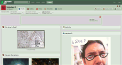 Desktop Screenshot of impulse-9.deviantart.com