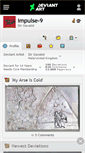 Mobile Screenshot of impulse-9.deviantart.com