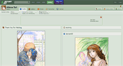 Desktop Screenshot of milena-tori.deviantart.com