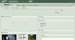 Desktop Screenshot of madman79.deviantart.com