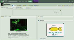 Desktop Screenshot of mishaelamk.deviantart.com