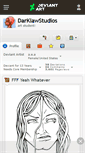 Mobile Screenshot of darklawstudios.deviantart.com
