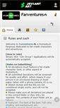 Mobile Screenshot of fanventures.deviantart.com