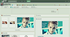 Desktop Screenshot of carlisle-fans.deviantart.com