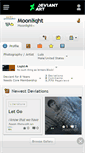 Mobile Screenshot of moonliqht.deviantart.com
