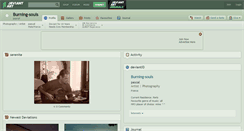 Desktop Screenshot of burning-souls.deviantart.com