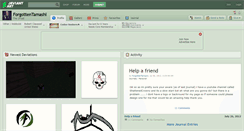 Desktop Screenshot of forgottentamashi.deviantart.com