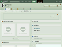 Tablet Screenshot of egaptesroc.deviantart.com