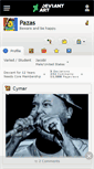 Mobile Screenshot of pazas.deviantart.com