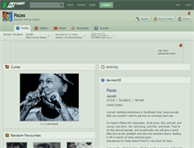 Tablet Screenshot of pazas.deviantart.com