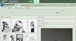 Desktop Screenshot of monsterofcookies.deviantart.com