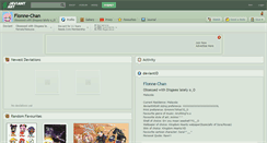 Desktop Screenshot of flonne-chan.deviantart.com