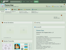 Tablet Screenshot of flonne-chan.deviantart.com