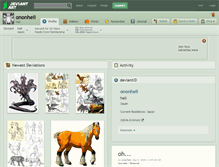 Tablet Screenshot of ononheli.deviantart.com