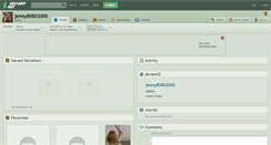 Desktop Screenshot of jenny80802000.deviantart.com
