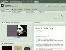 Tablet Screenshot of emawee.deviantart.com