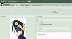 Desktop Screenshot of envyclub.deviantart.com