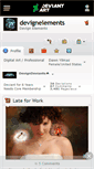 Mobile Screenshot of devignelements.deviantart.com