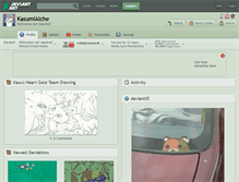 Tablet Screenshot of kasumialche.deviantart.com