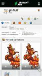 Mobile Screenshot of gir-fluff.deviantart.com